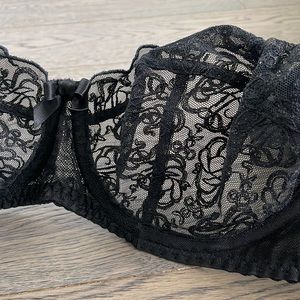 Agent Provocateur plunge underwire bra 34D